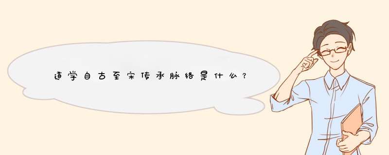 道学自古至宋传承脉络是什么？,第1张