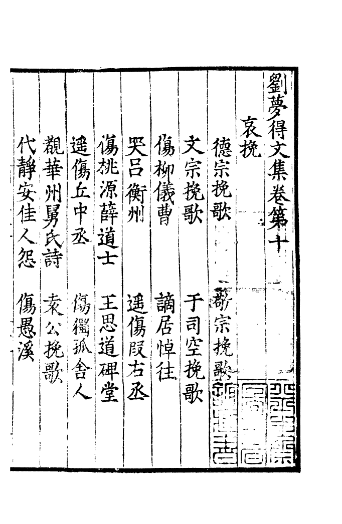 四部丛刊初编0695刘梦得文集三_第2页