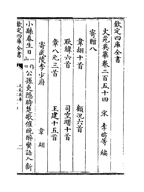 1043-文苑英华卷二百五十四~卷二百五十七 (宋)李昉_第2页