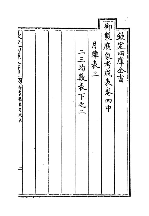 13000-御制历象考成表卷四中 (清)允禄.pdf_第2页