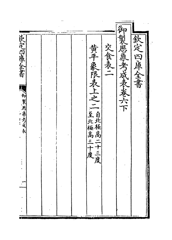 13015-御制历象考成表卷六下 (清)允禄.pdf_第2页