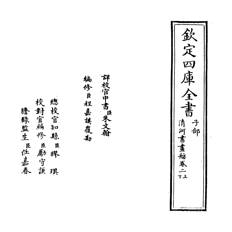 15724-清河书画舫卷二上~卷二下 (明)张丑.pdf_第2页