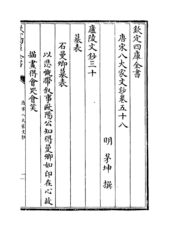 16896-唐宋八大家文钞卷五十八~卷六十 (明)茅坤.pdf_第2页