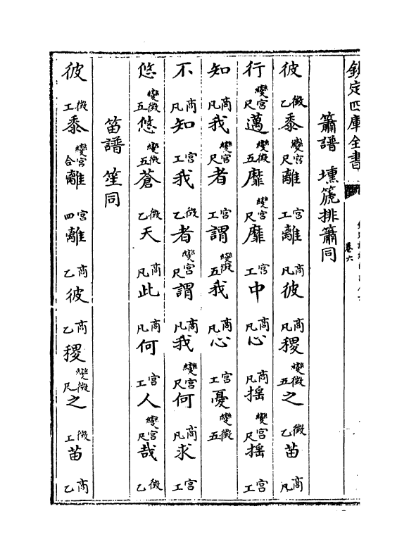 18151-钦定诗经乐谱全书卷六~卷七 (清)永瑢.pdf_第3页