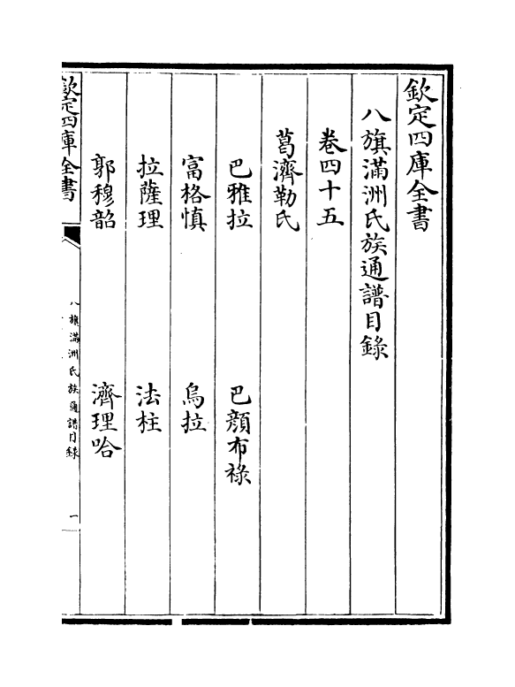 21968-八旗满洲氏族通谱卷四十五~卷四十八 (清)作者未详.pdf_第2页