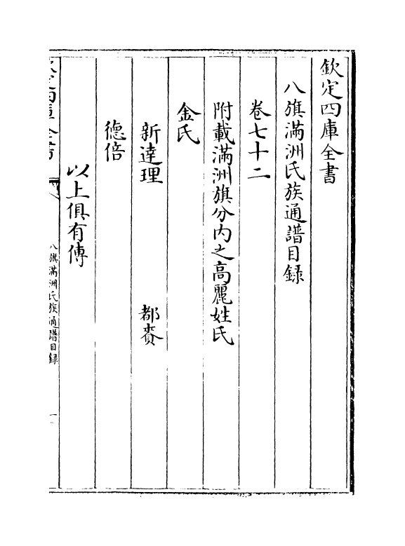 21977-八旗满洲氏族通谱卷七十二~卷七十五 (清)作者未详.pdf_第2页