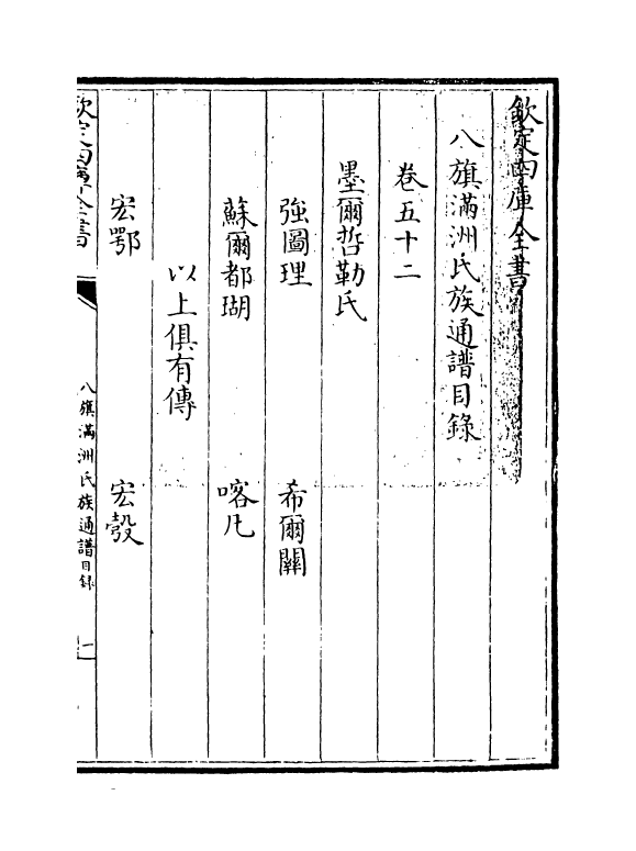 21980-八旗满洲氏族通谱卷五十二~卷五十三 (清)作者未详.pdf_第3页