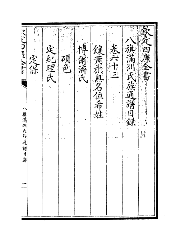 21994-八旗满洲氏族通谱卷六十三~卷六十六 (清)作者未详.pdf_第3页