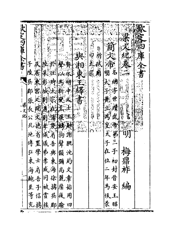 22092-梁文纪卷二~卷三 (明)梅鼎祚.pdf_第3页