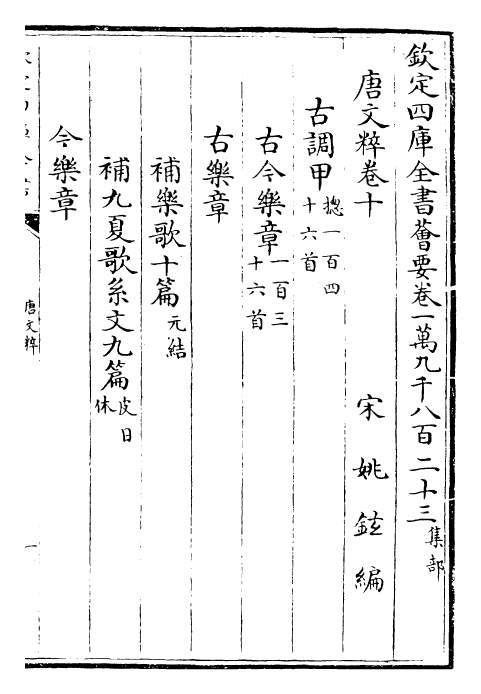 22777-唐文粹卷十~卷十一 (宋)姚铉.pdf_第2页