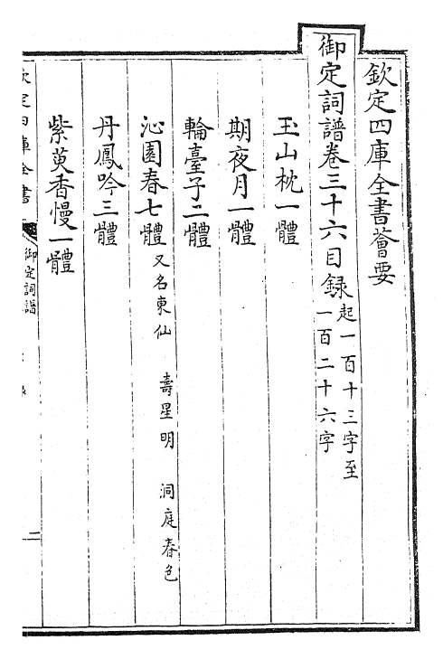 24250-御定词谱卷三十六~卷三十七 (清)康熙圣祖仁皇帝.pdf_第2页