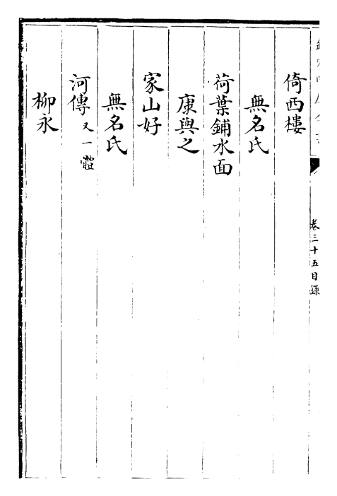 24325-御选历代诗余卷三十五~卷三十六 (清)康熙圣祖仁皇帝.pdf_第3页