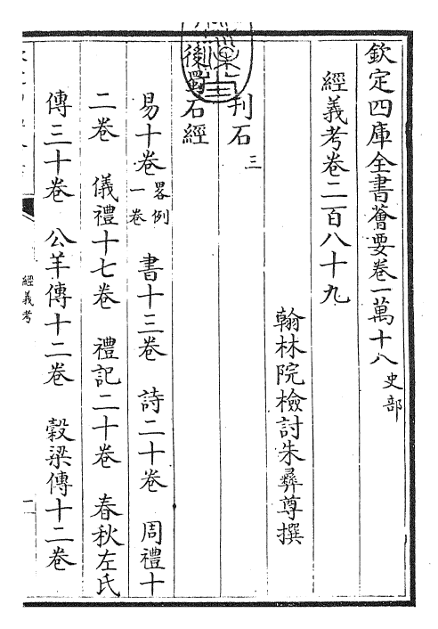 26462-经义考卷二百八十九~卷二百九十三 (清)朱彝尊.pdf_第3页