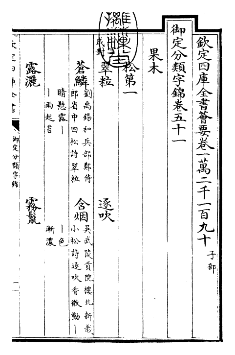 27541-御定分类字锦卷五十一 (清)康熙圣祖仁皇帝.pdf_第3页