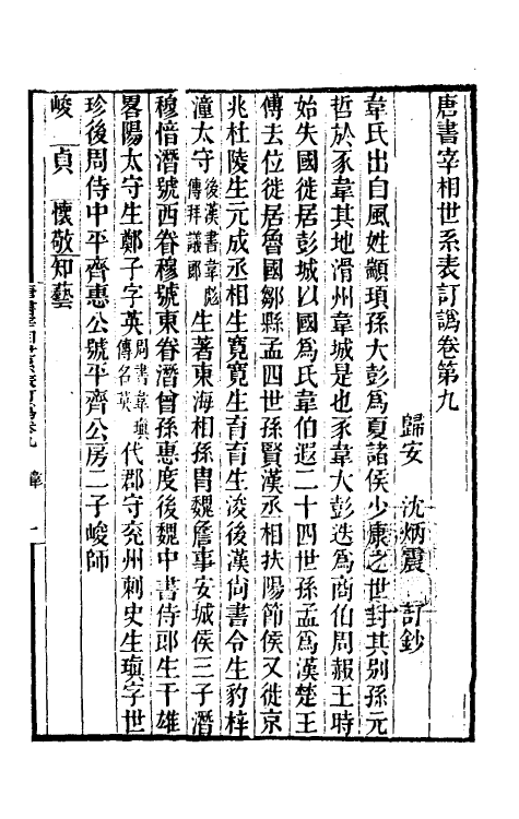 32297-唐书宰相世系表订讹七 (清)沈炳震撰.pdf_第2页