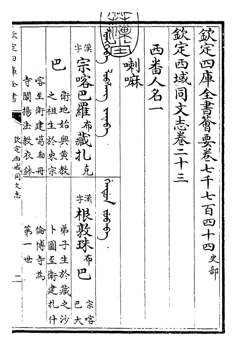 29841-钦定西域同文志卷二十三~卷二十四 (清)傅恒.pdf_第3页