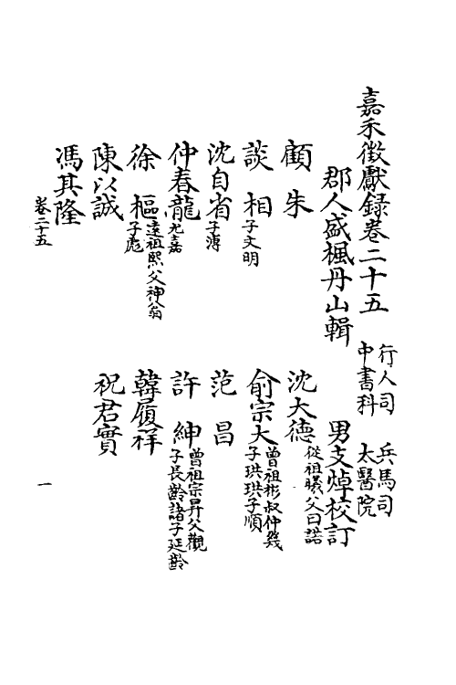 35354-嘉笔禾徾献录十 (清)盛枫撰.pdf_第2页