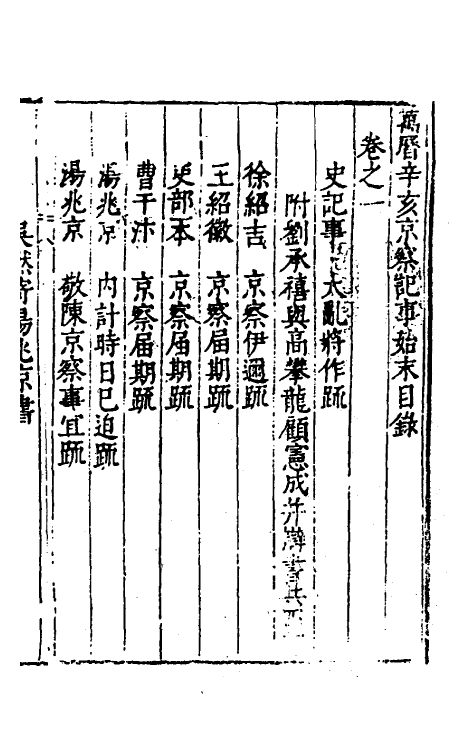 53377-万历辛亥京察记事始末一 (明)周念祖辑.pdf_第2页