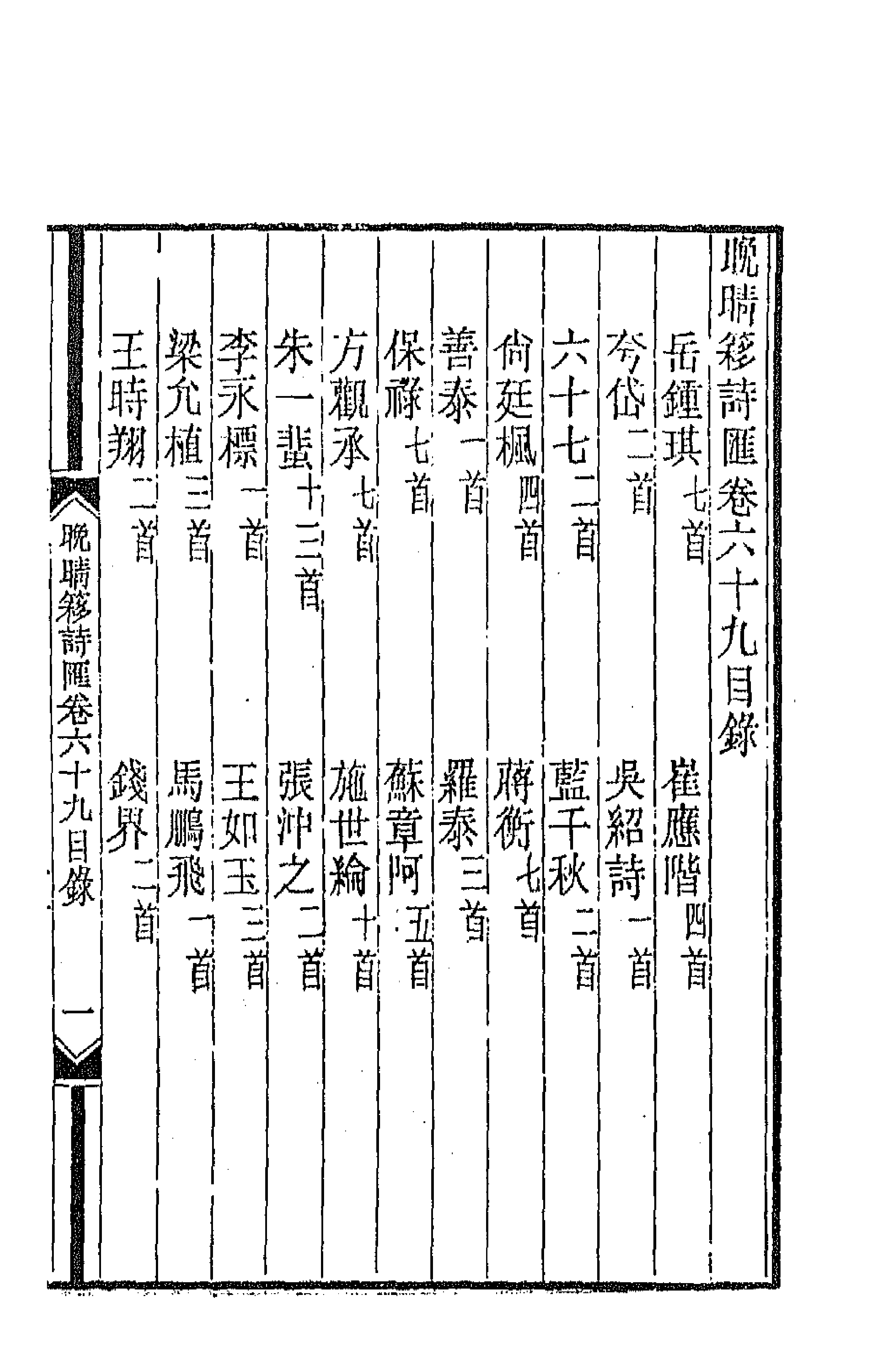 43443-晚晴簃诗汇四十六 徐世昌辑.pdf_第1页