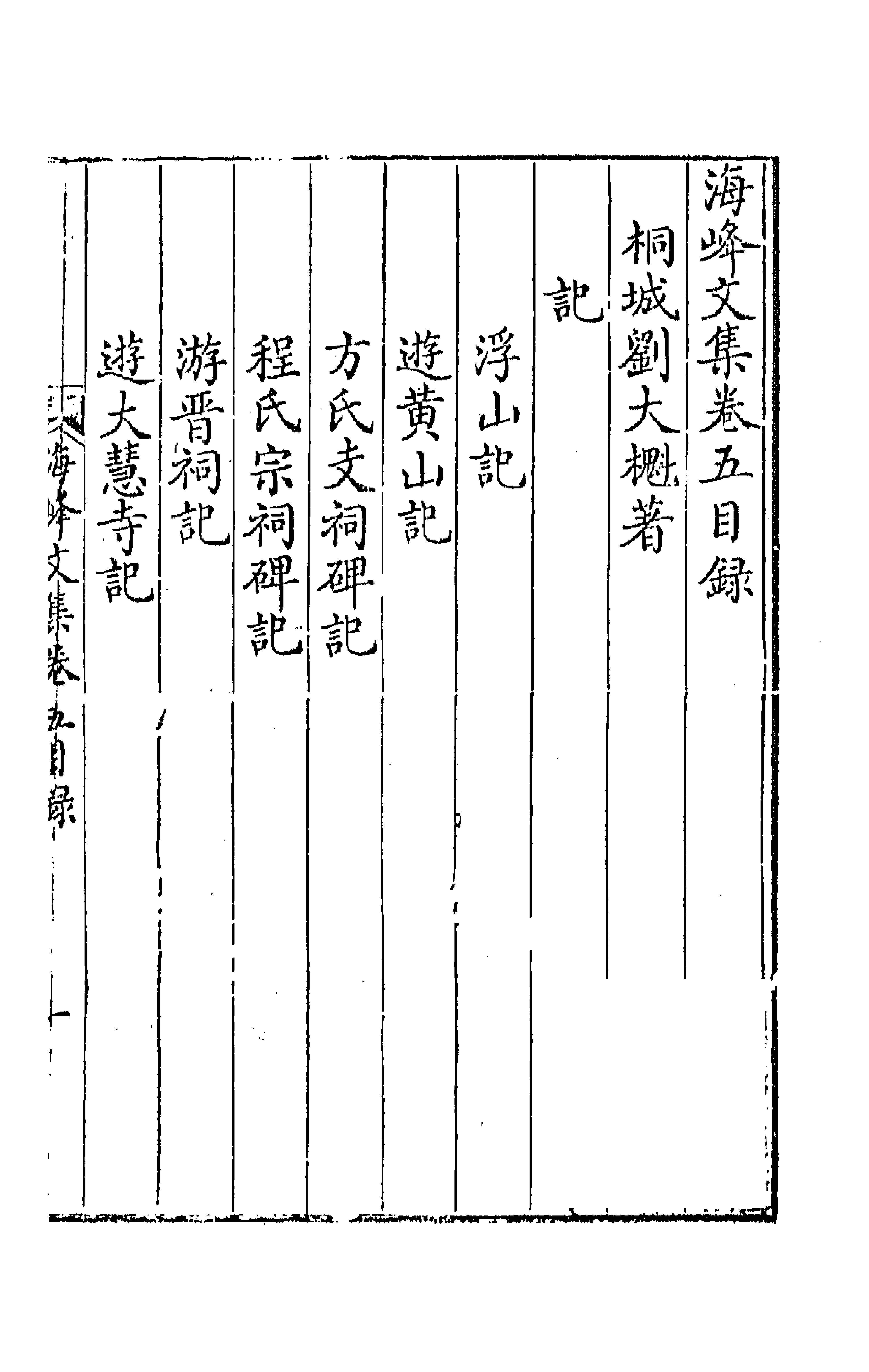 41911-海峰文集四 (清)刘大櫆撰.pdf_第1页