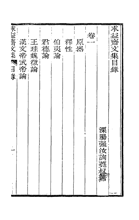 42730-求益斋文集一 (清)强汝询撰.pdf_第2页