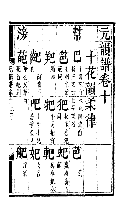 51809-元韵谱六 (明)乔中和撰.pdf_第2页