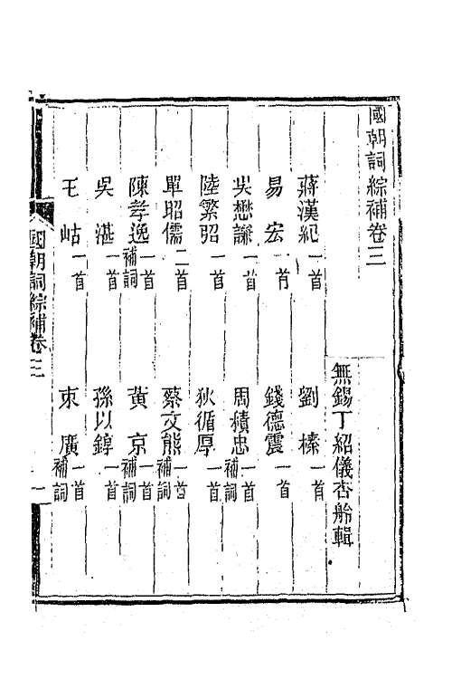 45422-国朝词综补二 (清)丁绍仪辑.pdf_第2页