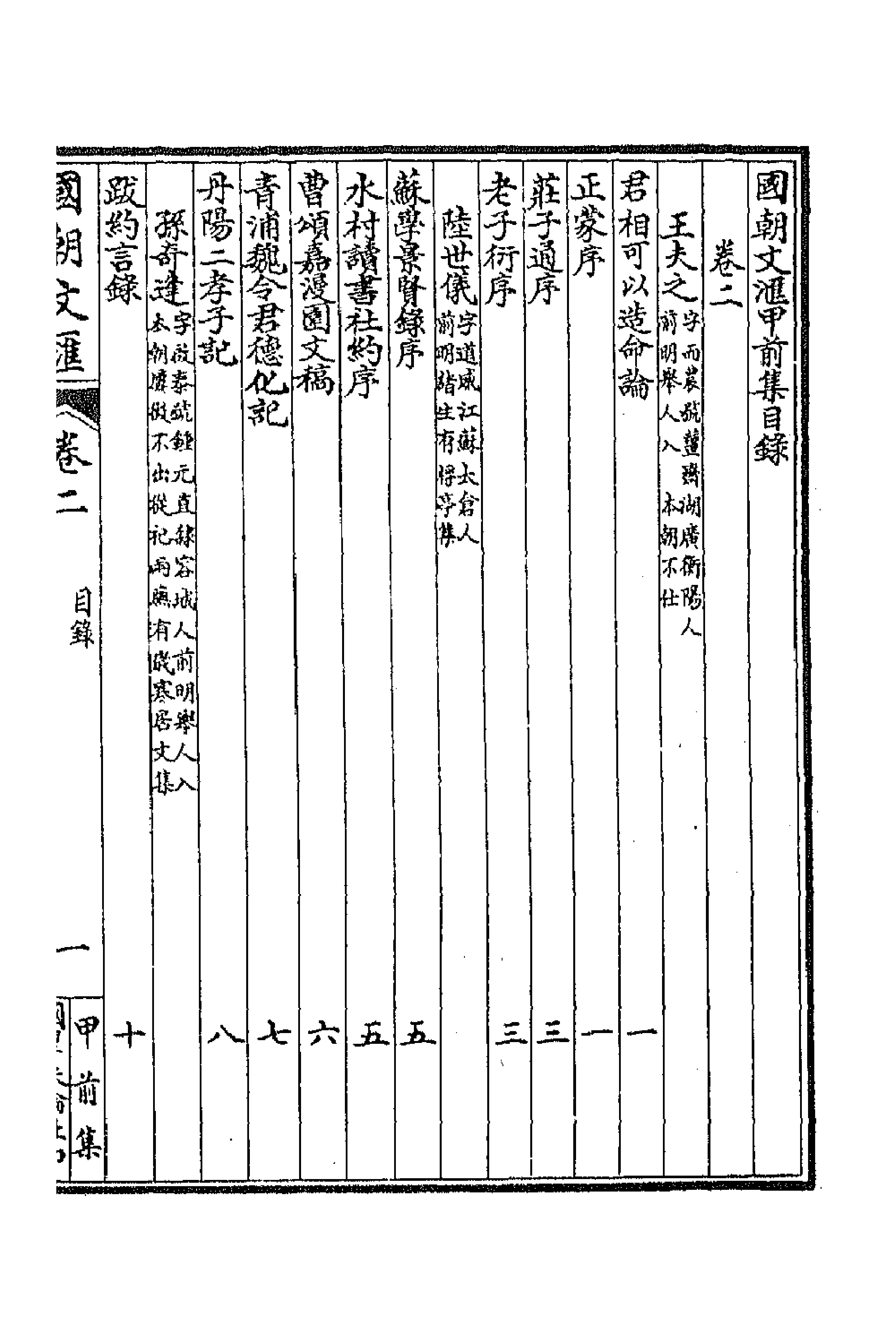 44616-国朝文汇二 (清)沈粹芬 黄人等辑.pdf_第1页