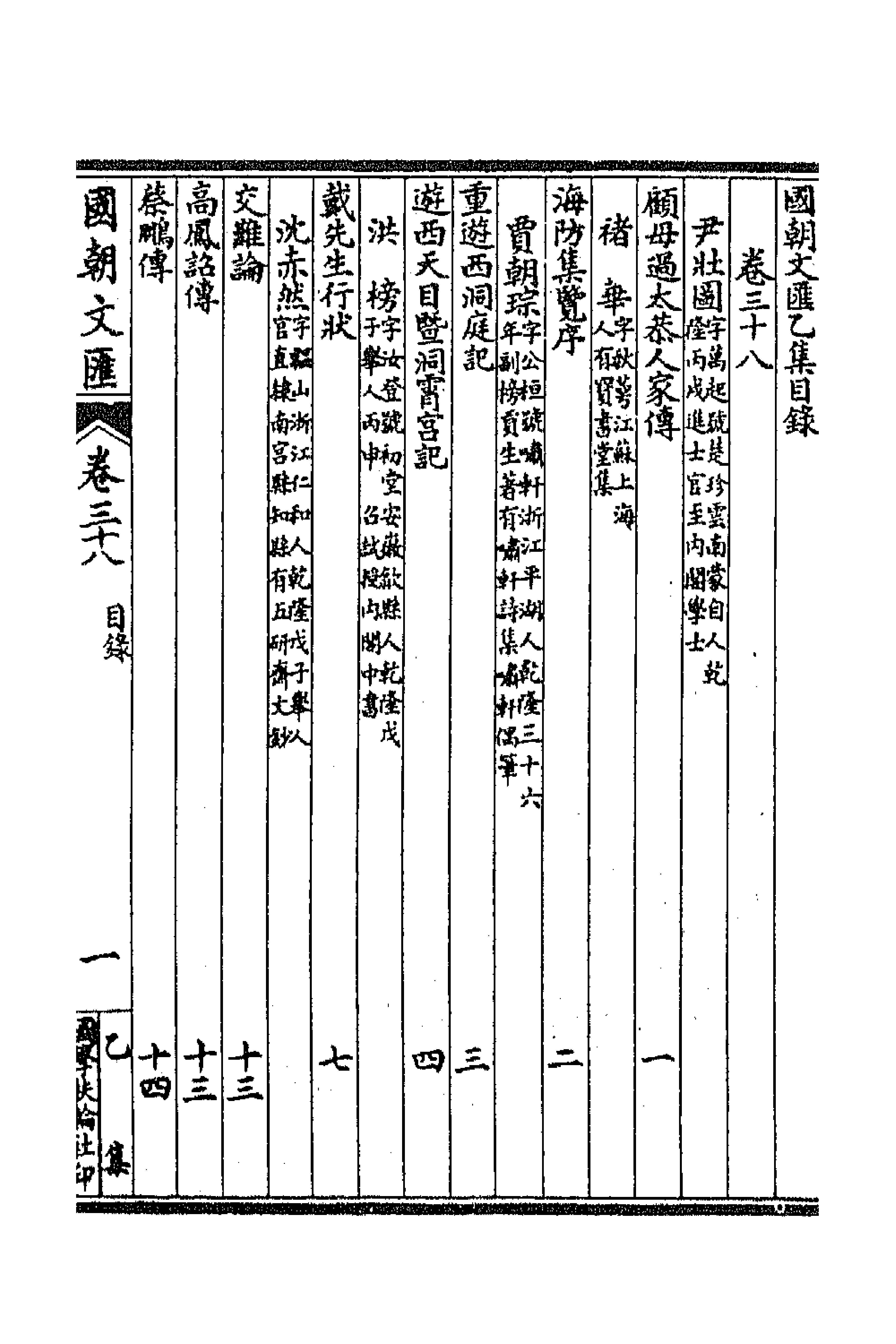 44658-国朝文汇六十六 (清)沈粹芬 黄人等辑.pdf_第1页