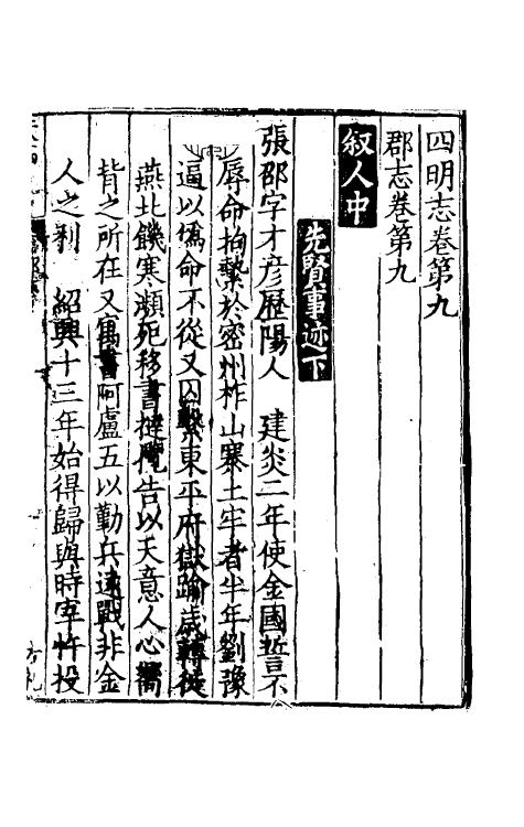 46502-宝庆四明志六 (宋)罗浚纂修.pdf_第2页