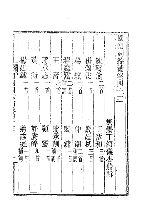 45432-国朝词综补十六 (清)丁绍仪辑.pdf_第2页