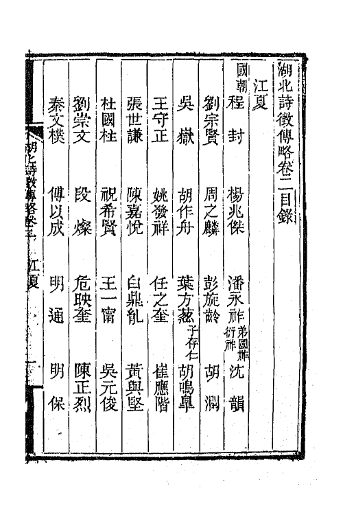 45258-湖北诗徵传略二 (清)丁宿章辑.pdf_第2页