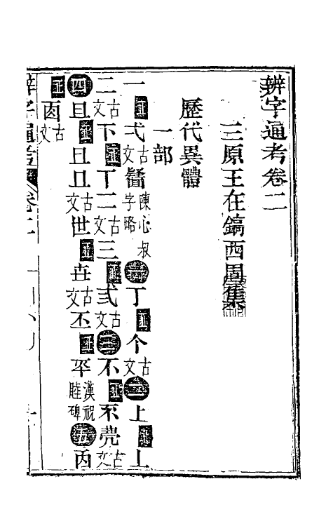 51443-辨字通考三 (清)王在镐撰.pdf_第2页