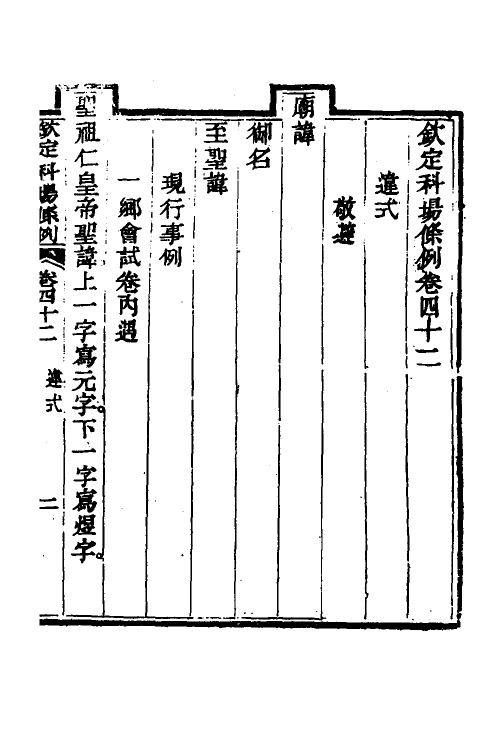 36601-钦定科场条例十九 (清)杜受田等修.pdf_第2页