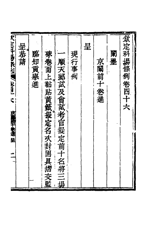 36609-钦定科场条例二十一 (清)杜受田等修.pdf_第2页