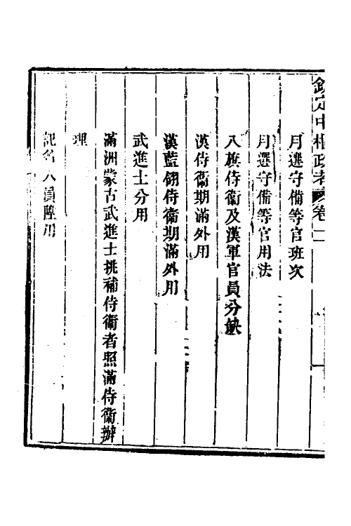 37052-钦定中枢政考二十九 明亮 (清)纳苏泰等纂修.pdf_第3页