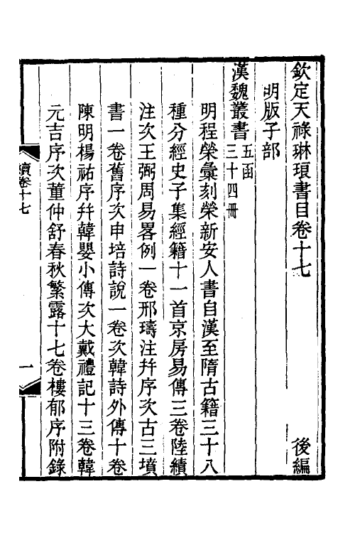 38066-钦定天禄琳琅书目后编八 (清)彭元瑞等撰.pdf_第2页