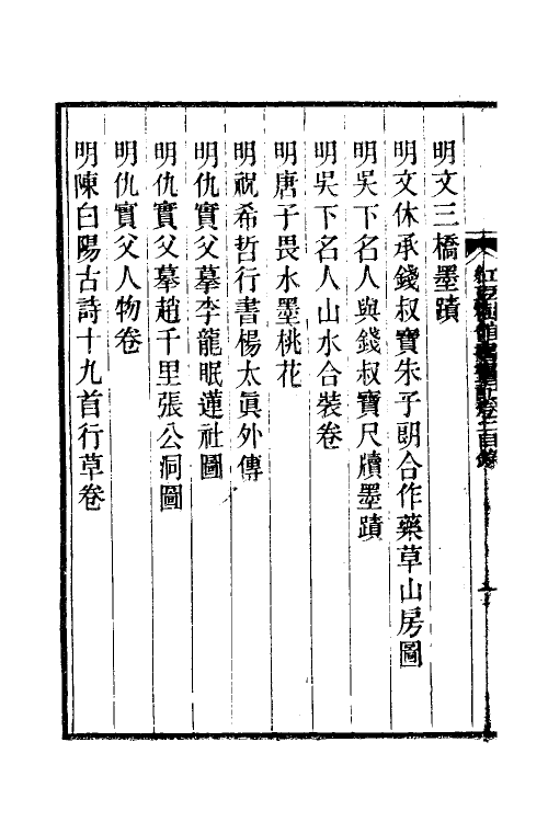 38500-红豆树馆书画记二 (清)陶梁撰.pdf_第3页