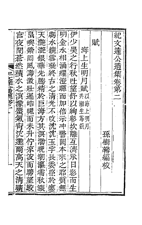 64225-纪文达公遗集二 (清)纪昀撰.pdf_第2页