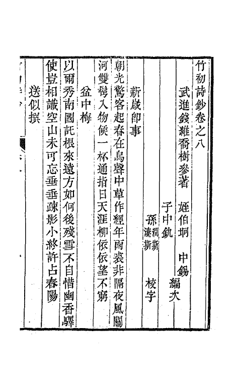 64635-竹初诗钞五 (清)钱维乔撰.pdf_第2页