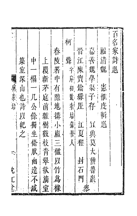 67223-百名家诗选十三 (清)魏宪辑.pdf_第2页