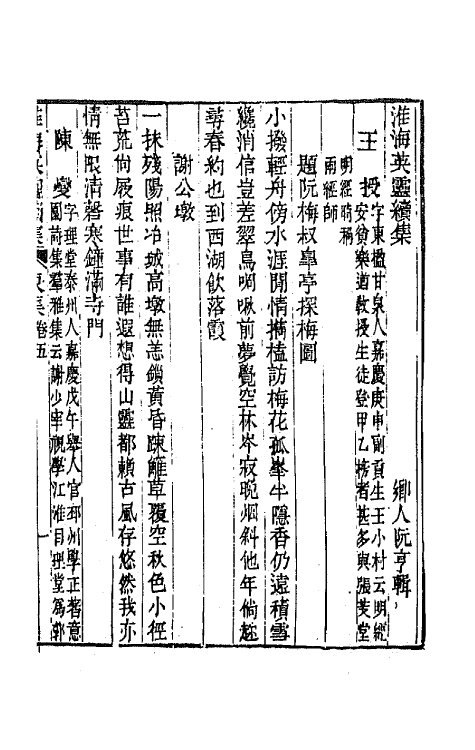 67277-淮海英灵续集五 (清)王豫 阮亨辑.pdf_第2页