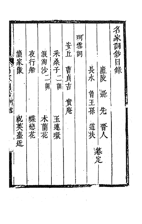 67772-百名家词钞三十一 (清)聂先 曾王孙编.pdf_第2页