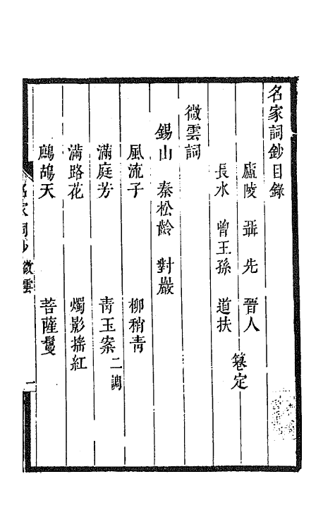 67799-百名家词钞二十八 (清)聂先 曾王孙编.pdf_第2页