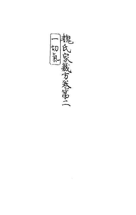 70413-魏氏家藏方二 (宋)魏岘撰.pdf_第2页