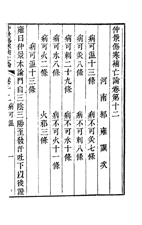 70224-仲景伤寒补亡论六 (宋)郭雍撰.pdf_第2页