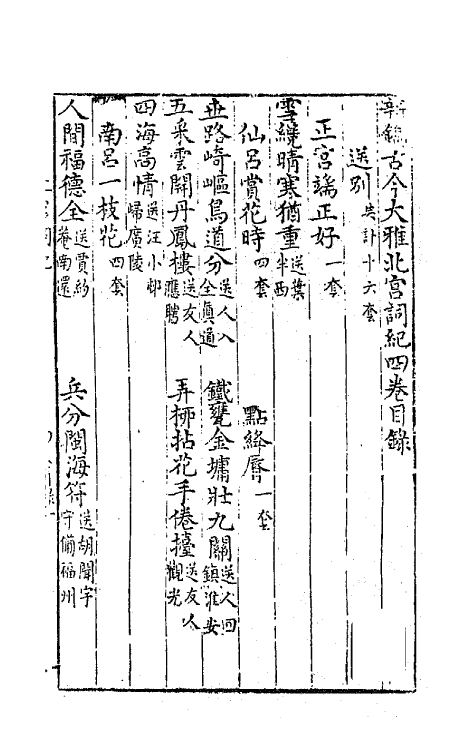 70892-新镌古今大雅北宫词纪四 (明)陈所闻辑.pdf_第2页