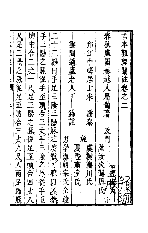 70212-古本难经阐注二 (清)丁锦撰.pdf_第2页