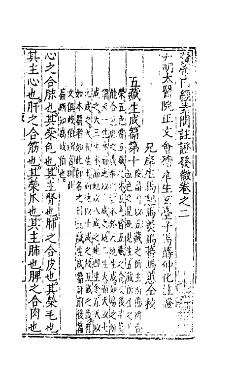 70147-黄帝内经素问注證发微二 (明)马莳撰.pdf_第2页