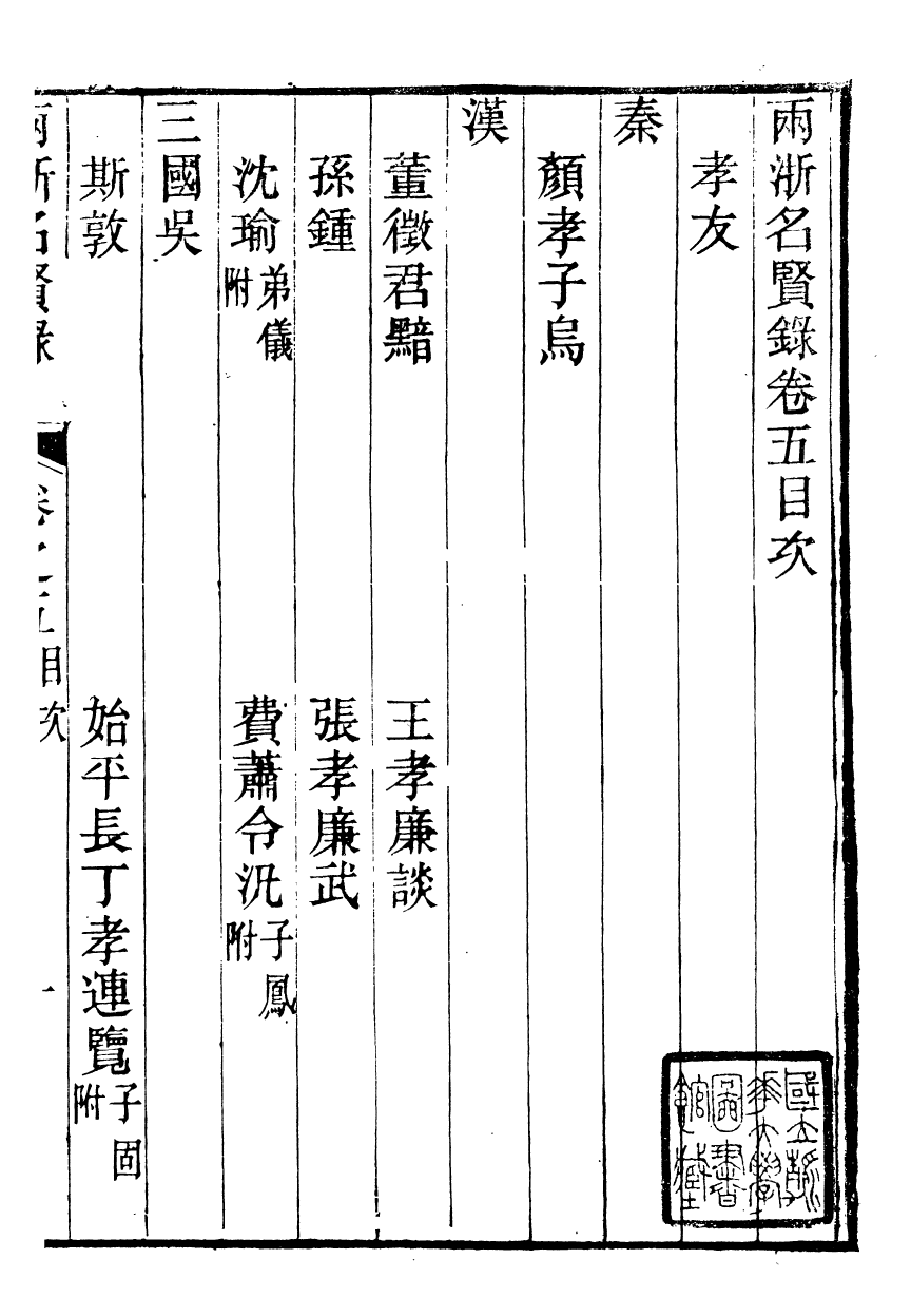 90809-兩浙名賢錄_徐象梅撰浙江書局 .pdf_第2页